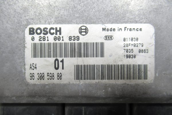 Calculateur Moteur Citroën Saxo 0281001839