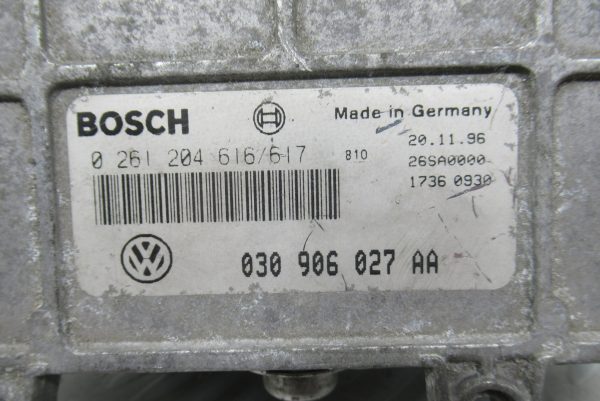 Calculateur Moteur Volkswagen Polo 0261 204 616/617