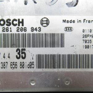 Calculateur Moteur Peugeot 307 1.6L ES 0261206943