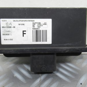 Calculateur Module AFS Peugeot 207  9654725580