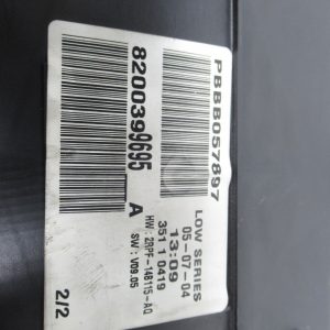 Compteur Renault Megane II PHASE 2