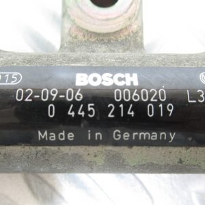 Rampe Injection Bosch Peugeot Partner 2L HDI 90CV 0445214019