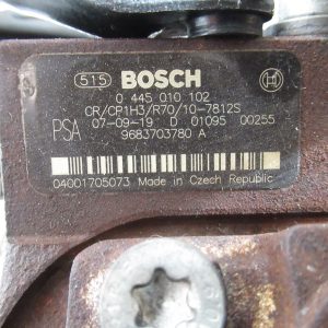 Pompe injection Bosch Peugeot 308 1,6 HDI 0445010102 / 9683703780