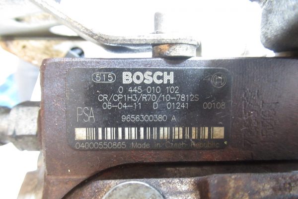 Pompe injection Bosch Berlingo 1,6 HDI 0445010102 / 9656030380