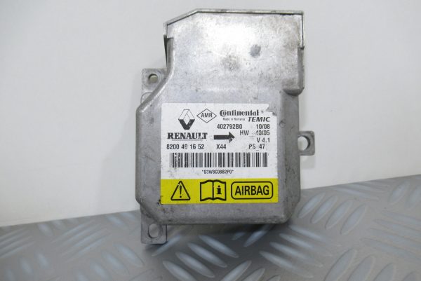 Calculateur d’airbag Continental Renault Twingo 2 8200491652