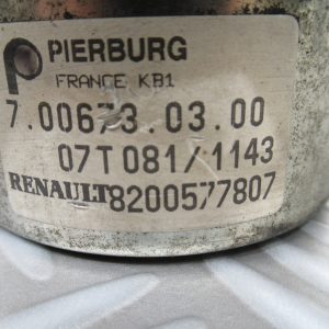 Pompe a vide Pierburg Renault Megane 2 1,5 DCI 85CV  7006730300 / 8200577807