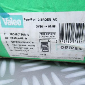 Optique avant droit Citroën 061224