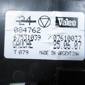 Optique avant gauche Renault 084762