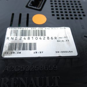 Compteur Renault Megane 3