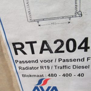 Radiateur moteur Renault RTA2045