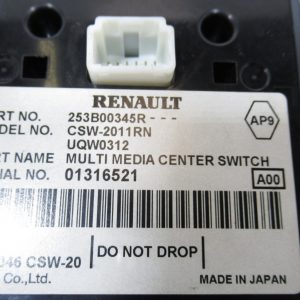 Commande GPS Renault Megane 3 253B00345R