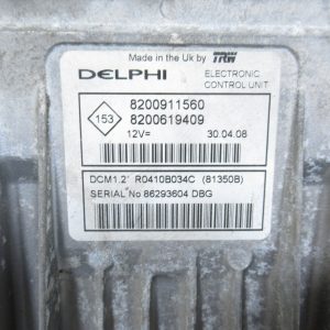 Kit de démarrage Renault Clio 3 PH1 1.5 DCI 8200911560