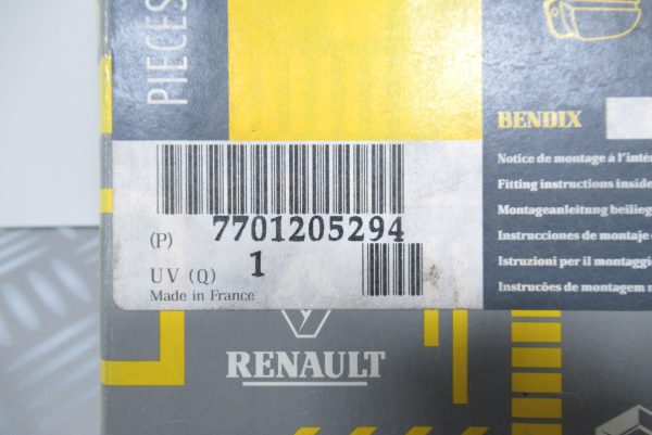 Plaquettes de frein avant Bendix Renault Master 2 / 7701205294